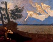 彼埃 毕维 德 夏凡纳 : The Dream: In his sleep he Saw Love, Glory and Wealth Appear to Him